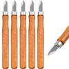 Mudder 2 Pieces Marking Knife Woodworking Marking Knife Thin Blade