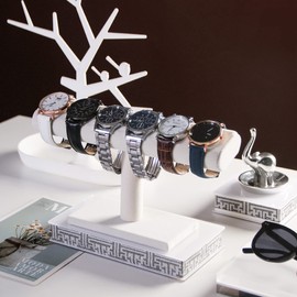 Byken Watch Bracelet Holder,Jewelry Display Stand for Selling (Beige)