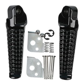 XMT-MOTO Rear Footrest FootPeg Fit For Suzuki GSXR 600 1997-2000 DR-Z400SM 2005-2009 Black