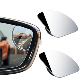 Fan-Shaped 360°Adjustable HD Wide Angle Blind Spot Mirror for Cars – Anti-Glare Waterproof Rearview Mirror with Frameless Design, Enhanced Visibility for Safer Parking & Lane Changes