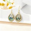 Mustard Seed Cross Earrings Sterling Silver 14K Gold Plated Faith