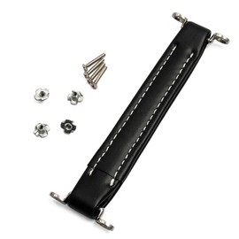 PU Leather Guitar Amplifier Handle, Guitar Case Handle, PA Equipment Handle, New and Repair Parts (Black)