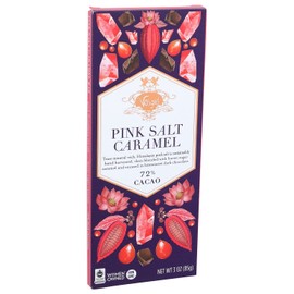 Vosges Haut-Chocolat Pink Himalayan Salt, 3oz Bar