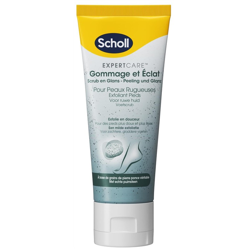 SCHOLL 2 x Creams Scrub - Removes Dead Skin -