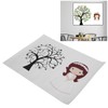 2 Set Custom Name Fingerprint DIY Guestbook Signature Tree for