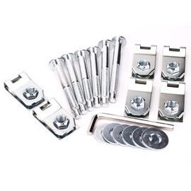 coolautocore Bed Mounting Bolt Nut Hardware Kit Model Name 924-310 Compatible with Ford Ranger 1983-2011, Mazda 1998-2001 B2500, 1994-2008 B3000, 1994-2010 B2300 B4000 Truck Bed Mounting Bolt Kit