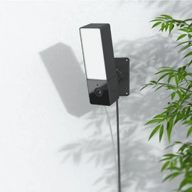 ENGO ECAM-L1 WiFi Smart Floodlight Camera – Outdoor CCTV Camera with Motion Detection, 4MP 2K HD Security Cam, Night Vision, Two-Way Audio, Waterproof IP65, 256GB SD Support