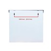NACH Large Mailbox for House, 12.4”x7.1”x11.8 White Mailboxes for Outside,