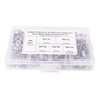 200PCS Hex Bolts Screw 304 Stainless Steel Anti Oxidation Metric
