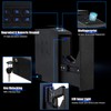 LMRSTOO Biometric Gun Safe for Handgun,Fingerprint Bedside Gun Safe with