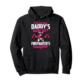Firefighter Daughter Design For Kids Firefighter Toddler Pullover Hoodie