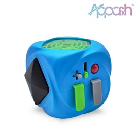 APPASH Fidget Cube Stress Anxiety Pressure Relieving Sensory Toy for Focus[Blue]