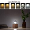 KarlunKoy Half Chrome LED Light Bulbs,Dimmable 6W (Equivalent 60Watt) Edison