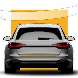 Lackschutzshop - Paint protection film suitable for Mazda 3 from 2019 type BP as boot sill protection protective film transparent 150µm incl. squeegee