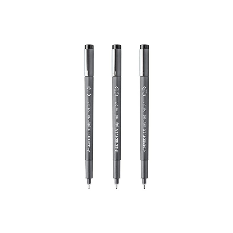 STAEDTLER 308 07-9 Pigment Liner Fineliner Pen - 0.7mm Nib