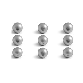 ECOFT Lead-Free Fishing Weights 10g~200g Spherical Ball Shape Round Ball Cannonball Type Sinkers for Fishing Coated Fishing Weights Sinkers Sink Deeply Various Sizes Pack Single Size and Boxed Mix Set