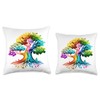 Keltischer Baum des Lebens Bunter Lebensbaum Rainbow Colourful Tree of