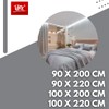 Tibex, De Luxe Fitted Sheet for High Mattresses, 90 x