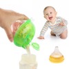 Accmor Baby Formula Dispenser for On-The-Go Feedings, Three-Compartment Non-Spill Formula
