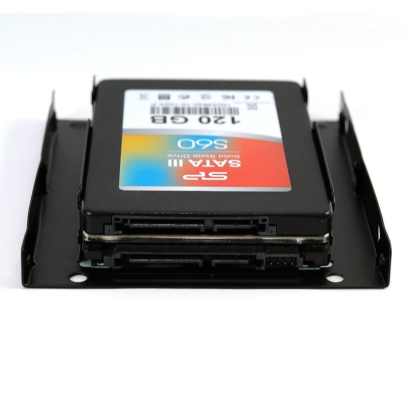 Rhombutech® Dual Mounting Frame for 2 x 2.5 Inch HDD/SSD's