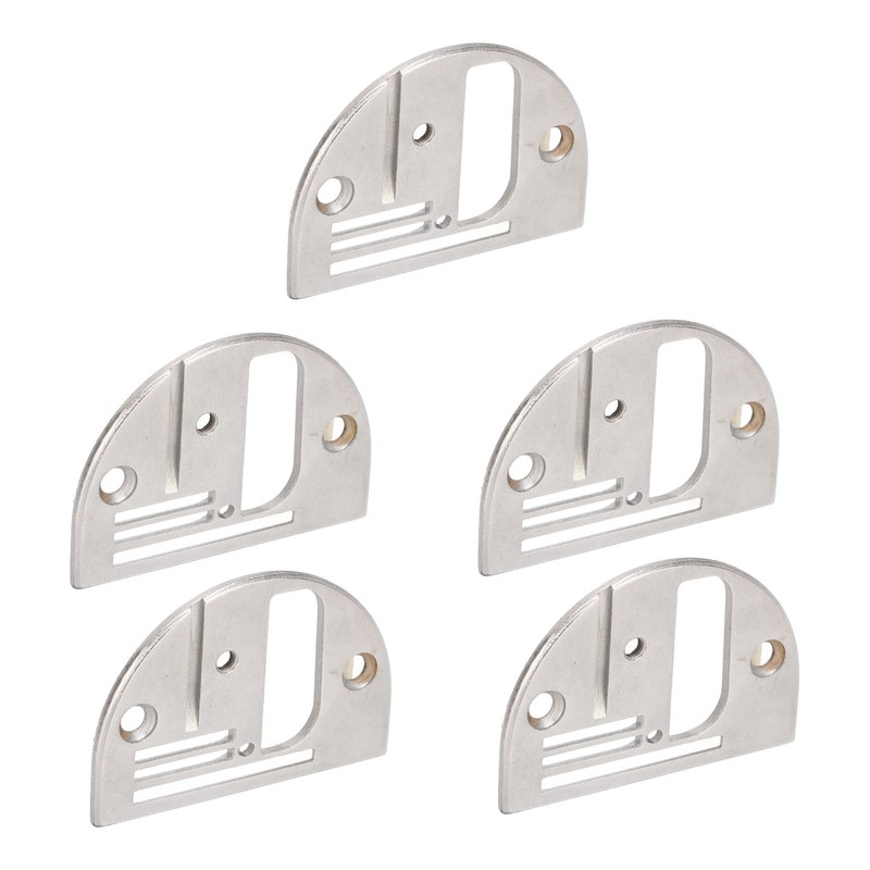 5 Pcs Industrial Sewing Machine Needle Plate High Hardness Rustproof