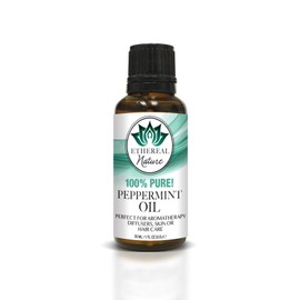 Ethereal Nature 100% Pure Oil, Peppermint, 1.01 Fluid Ounce