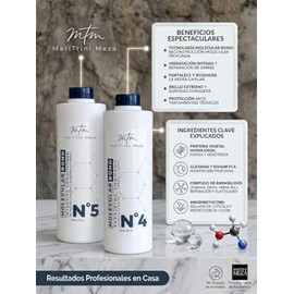 KIT REPARACION CAPILAR DE SHAMPOO (300ml) BALSAMO (300ml)  ACEITE REPARADOR PLEX SYSTEM(75ml) MARCA MARITRINI MEZA. RESULTADOS ESPECTACULARES         