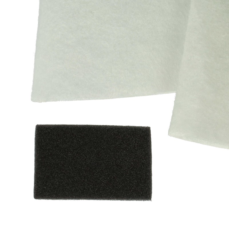 vhbw Filter Set Compatible with Dirt Devil Centrino, M2009, M2009-0,