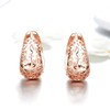 K.L.Y Women's Hoop Earrings, Popular, 18K RGP Ring, Pink Gold,