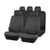Zpana Car Seat Cover Full Sets, 9PCS Waterproof Vehicle Front
