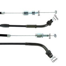 Wai Danie Throttle Cable Push & Pull Set Compatible with Honda CB350 CL360 CB400 CB550 CB750 FT500 Rebel 250 300 450 Shadow 500 700 800 800 ACE 750 1100