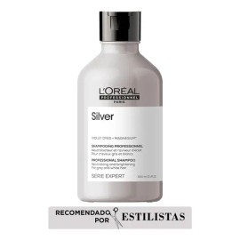 Loréal Professionnel Silver Shampoo Matizador Morado 300ml                                                                                            