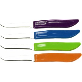 Knife Chef Craft Select Paring Knife, 2.5 inch blade 6 inches in length 4 piece set,