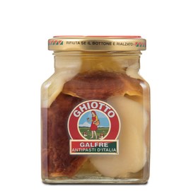 Galfrè Antipasti d’Italia - Rich preserves - Jar Porcini Cut gr. 290 - Italian Artisan Product