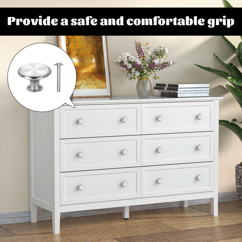 Cabinet Knobs,12PCS Cupboard Door Knobs,Kitchen Door Knob for Cupboard, Wardrobe