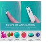 LORJE Exercise Ball Plug Replacement Kit with Needle, Nozzle, and