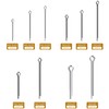 300 PCS Cotter Pins Assorted,Hairpin Clips,Stainless Steel Split Pins Set