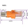 AAOTOKK BNC Female RJ45 Male RF coaxial Adapter,only Used for