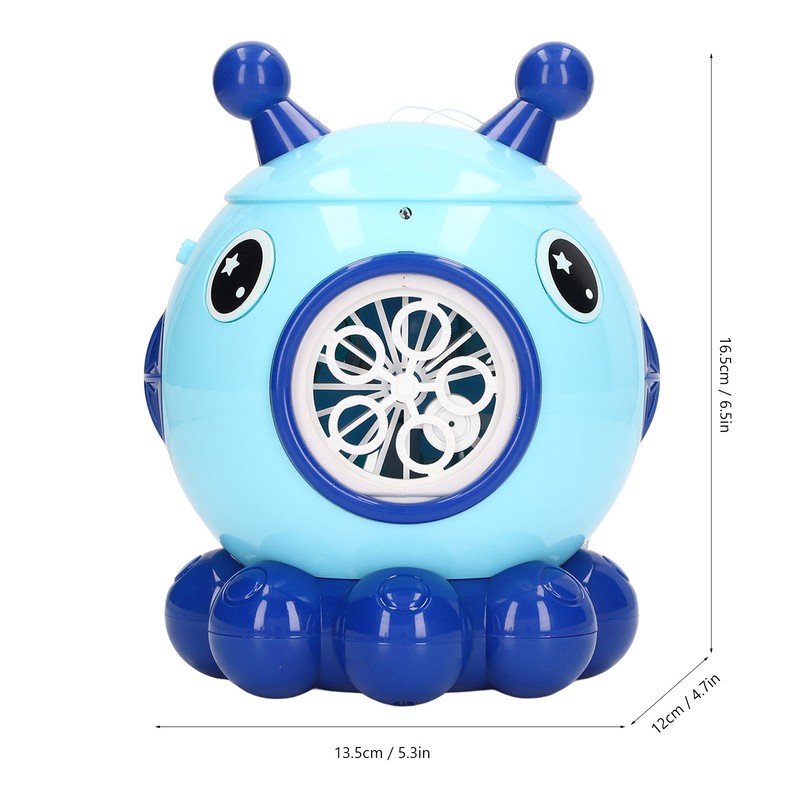 Bubble Machine Cartoon Automatic Bubble Light Music Five Hole Bubble