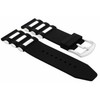 Ewatchparts 26mm Silicone Rubber Russian Diver Band Strap Compatible With