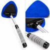 Telescopic Car Windshield Cleaner for Interior Glass – 180° Rotating