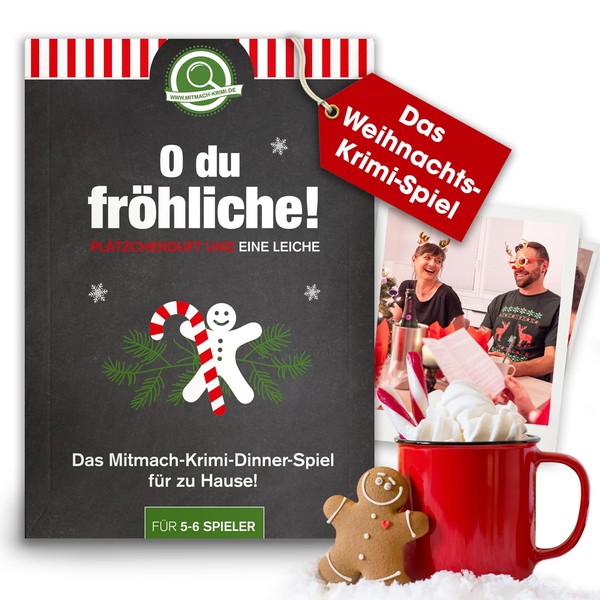 Mitmach-krimi - O du fröhliche! Cookie Scent and a Corpse