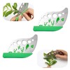 2 Pack Herb Stripper Professional Herb Chopper 9 Hole Stainless