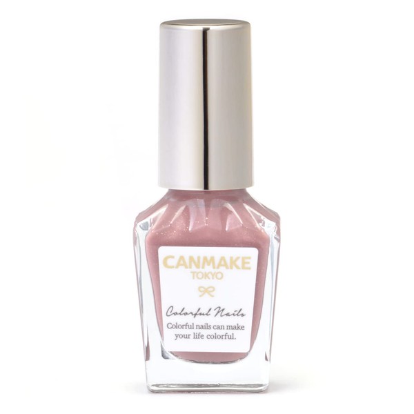 Canmake Colorful Nails N79 Dried Flowers, 0.3 fl oz (8 ml), Highly Coloring, Quick Drying, Pink Glitter