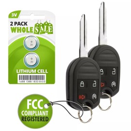 Wholesale-24-7 2 for Ford 2011 2012 2013 2014 2015 2016 F150 F350 keyless Remote start Key Fob