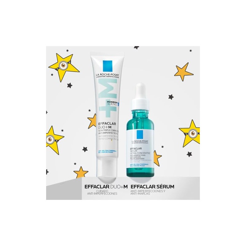 La Roche-Posay Effaclar DUO +M Crema Hidratante Anti-imperfecciones, 40 ml