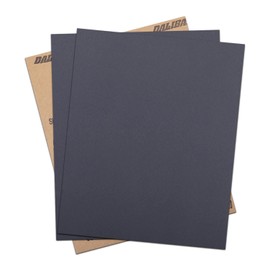 Utoolmart 600 Grits Sanding Sheets Wet Dry Silicon Carbide Sandpaper for Wood Furniture Metal Automotive Polishing 3pcs