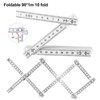 Set of 2 folding rulers, 1 metre mini folding ruler