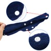 Topbuti 15 pcs Cotton Washable Hard Hat Sweatband, Reusable Terry