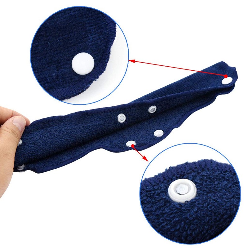 Topbuti 15 pcs Cotton Washable Hard Hat Sweatband, Reusable Terry